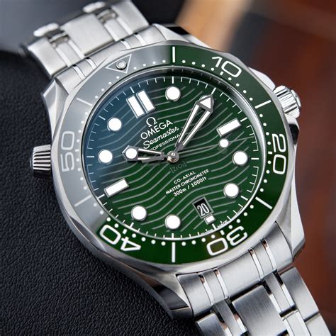 vintage omega seamaster green dial|omega seamaster green review.